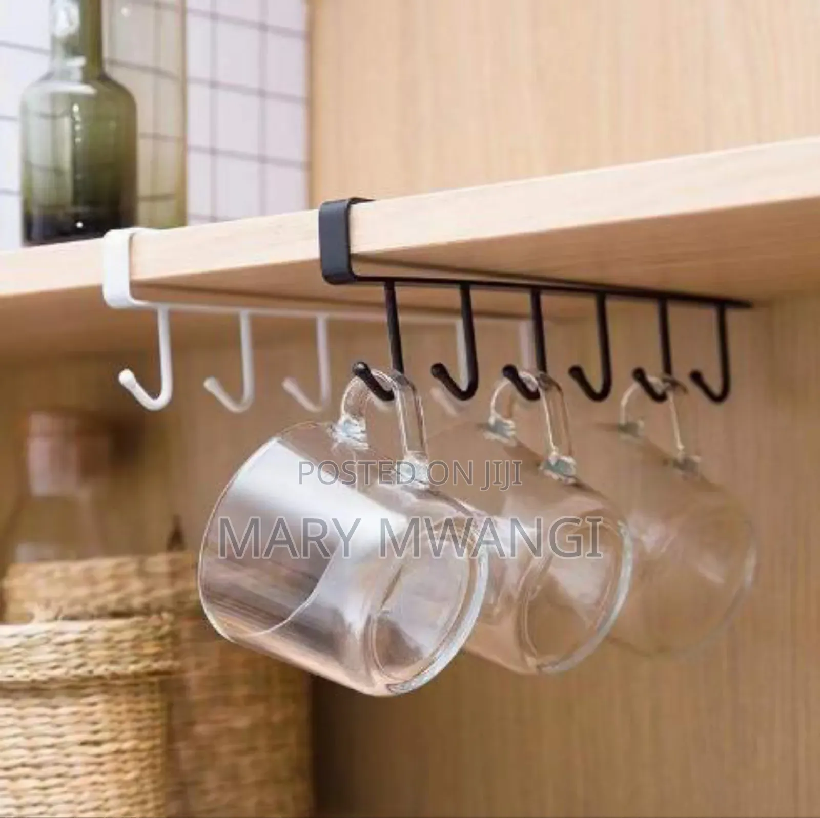 Under Shelf Metallic Organizer