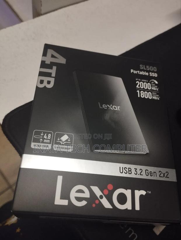 Lexar Sl500 Ultra Thin 4tb External SSD - main view