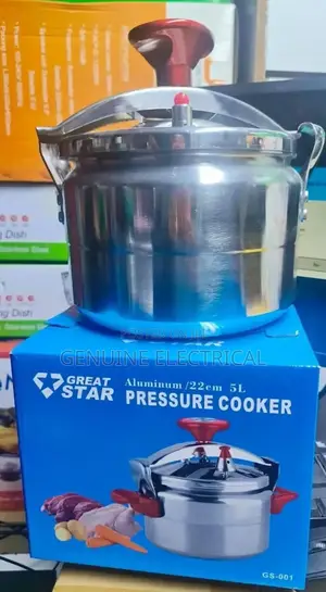 Non Explosive Pressure Cooker With Safety Lock