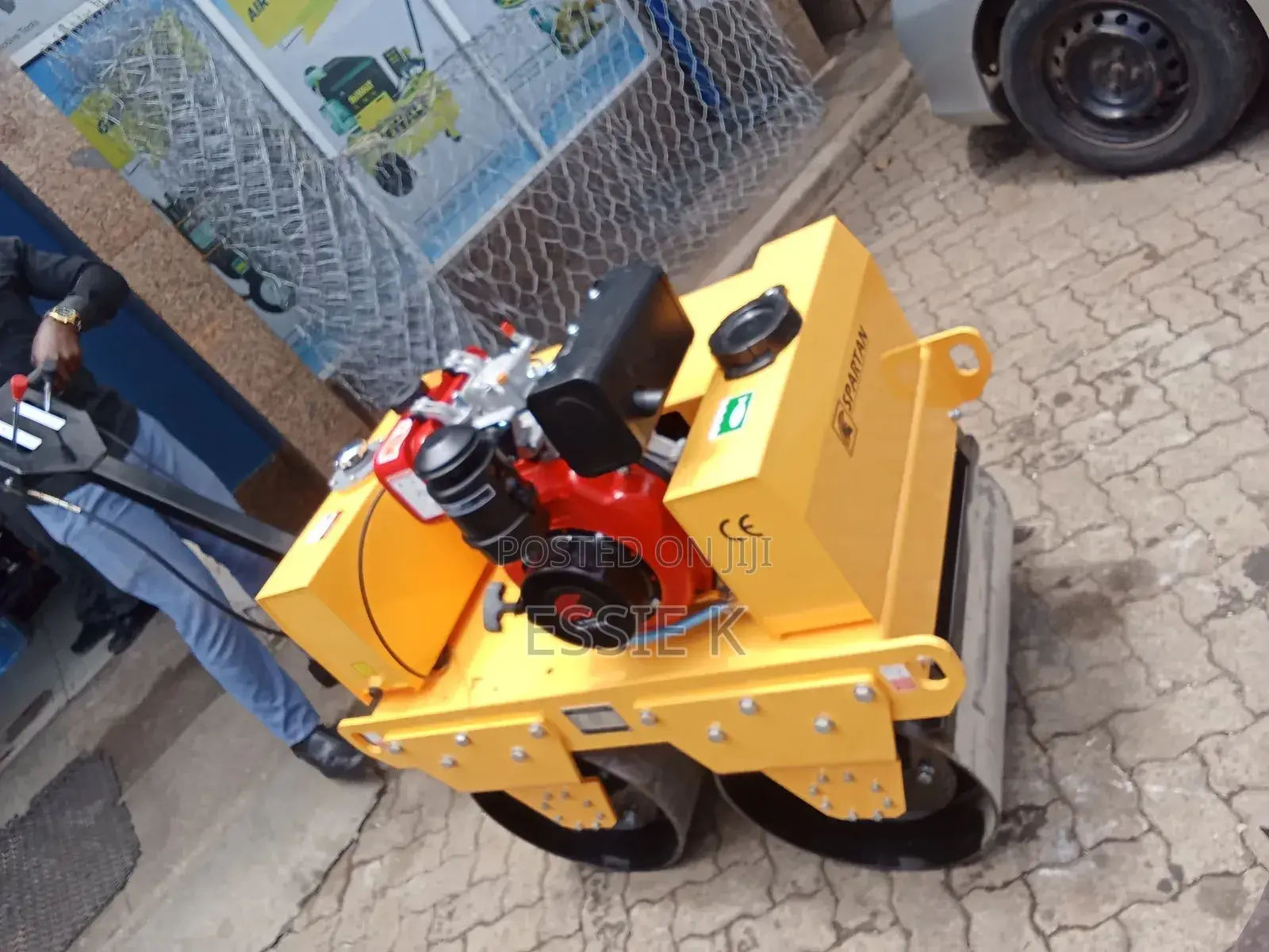 Double Drum Roller Heavy Duty