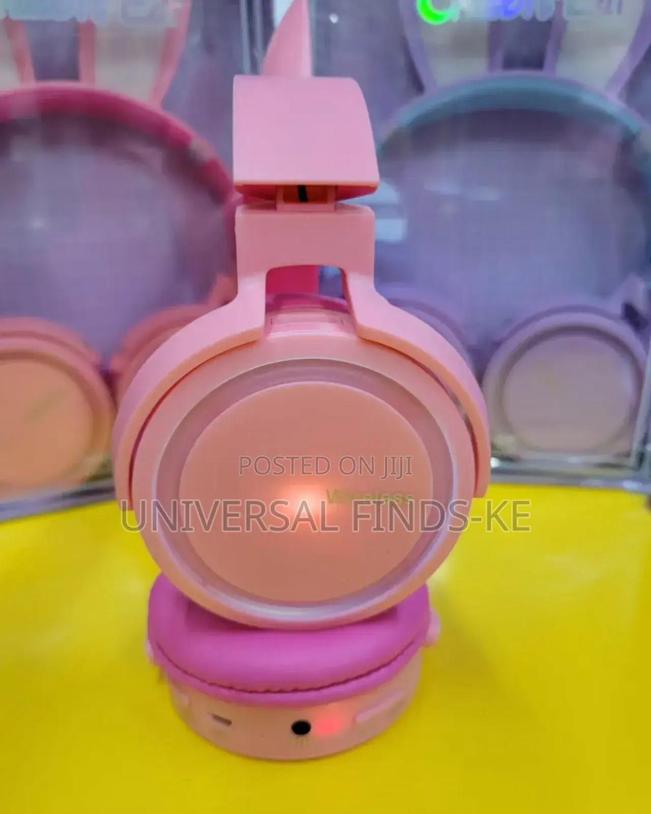 Kids Rabbit Wireless Headphones With Lights