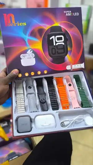 Smart Watch Súper Almoled 7 Im 1 Smart Watch