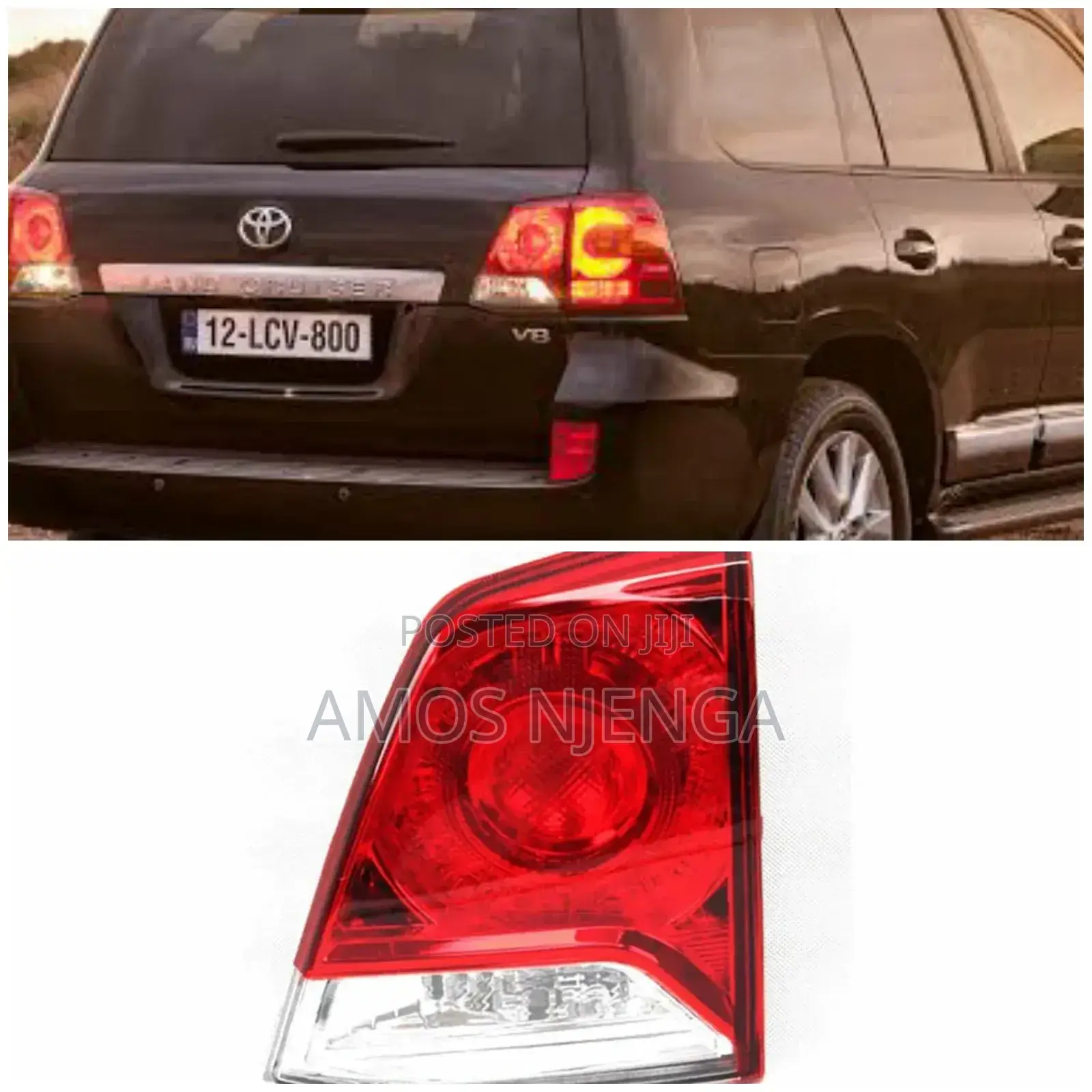 Toyota Land Cruiser V8 200! Series 2012-2015 Bootlight