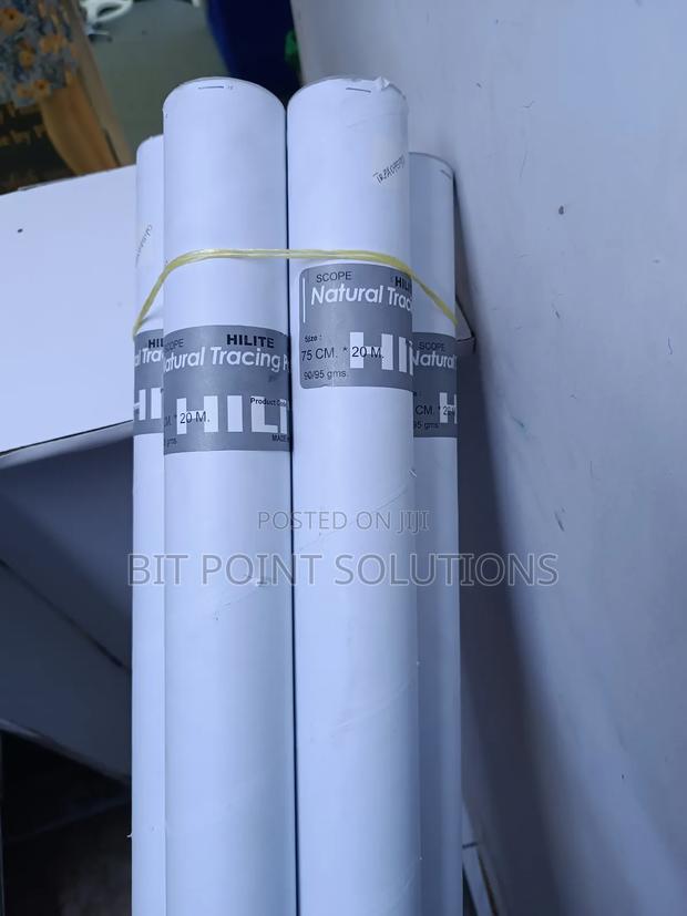 Tracing Paper Roll 750mm by 20m ( 30inches by 20m Tracing