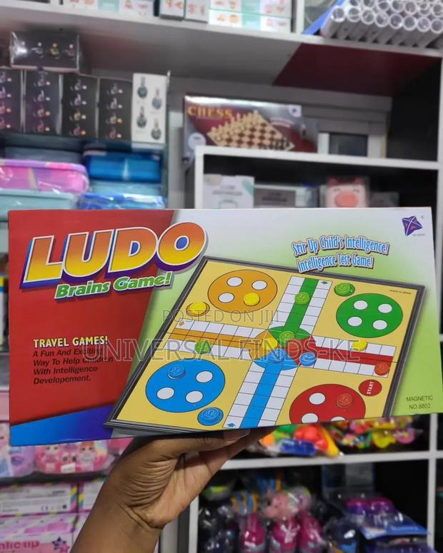 Foldable Magnetic Ludo Baord Game Available - main view