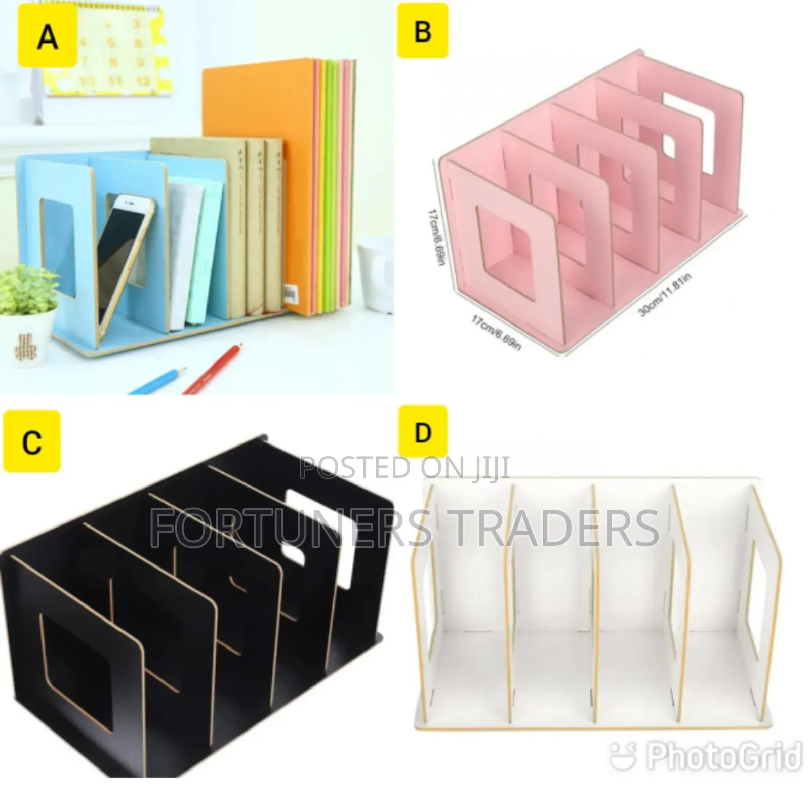 * Bookshelf, Books Organizer