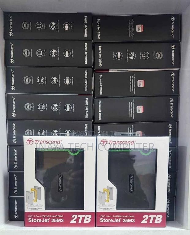 Transcend Storejet 25m3 2tb Portable External Hard Disk