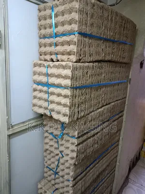 A Bundle of Egg Trays Carton Made