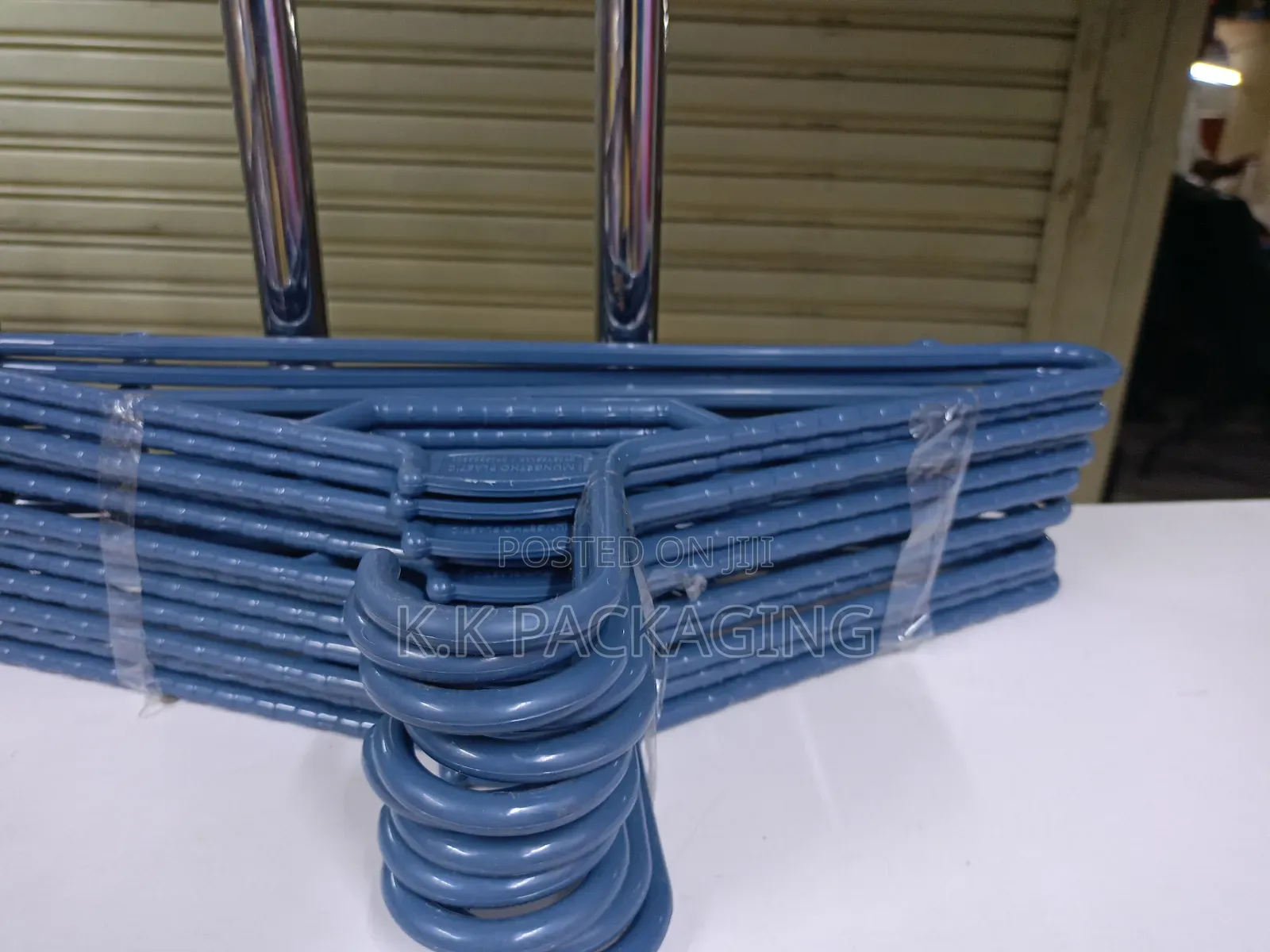 Blue Hard Material Hangers 120pcs