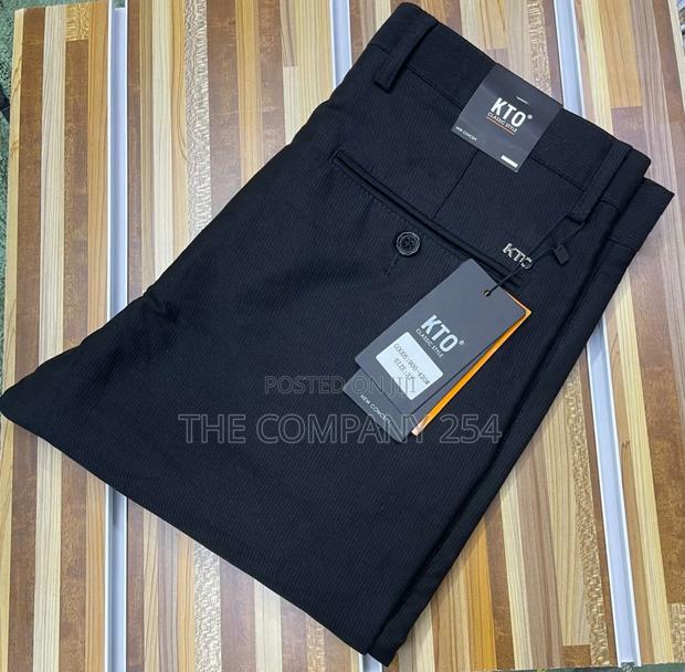 Original Quality Men Quality Official Casual Cotton Trousers - thumbnail 2