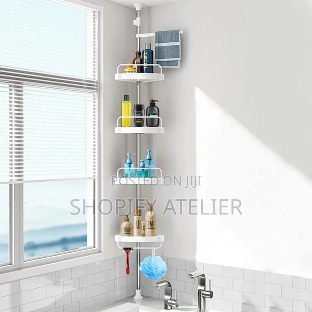 4 Tier Telescopic Bathroom Organizer - main view