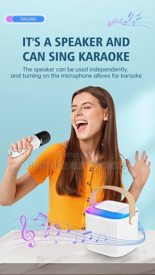 Karaoke Microphone and a Speaker - thumbnail 2
