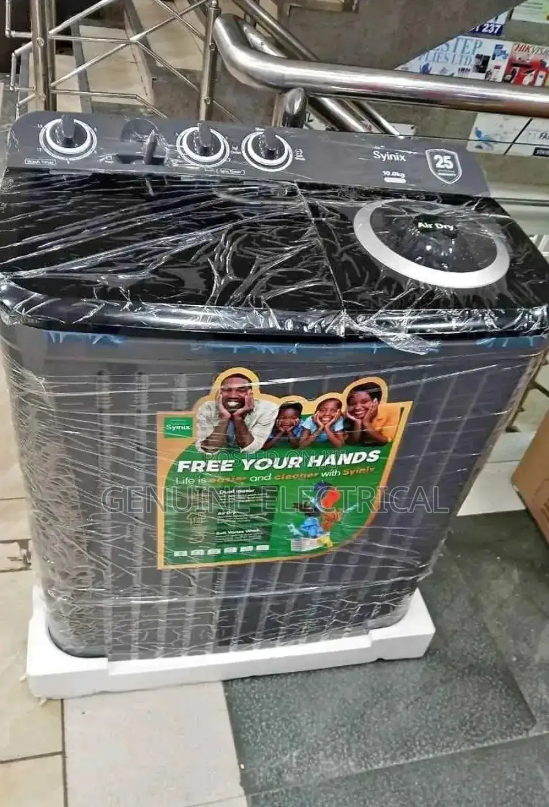 Syinix 10kg Twintub Washing Machine