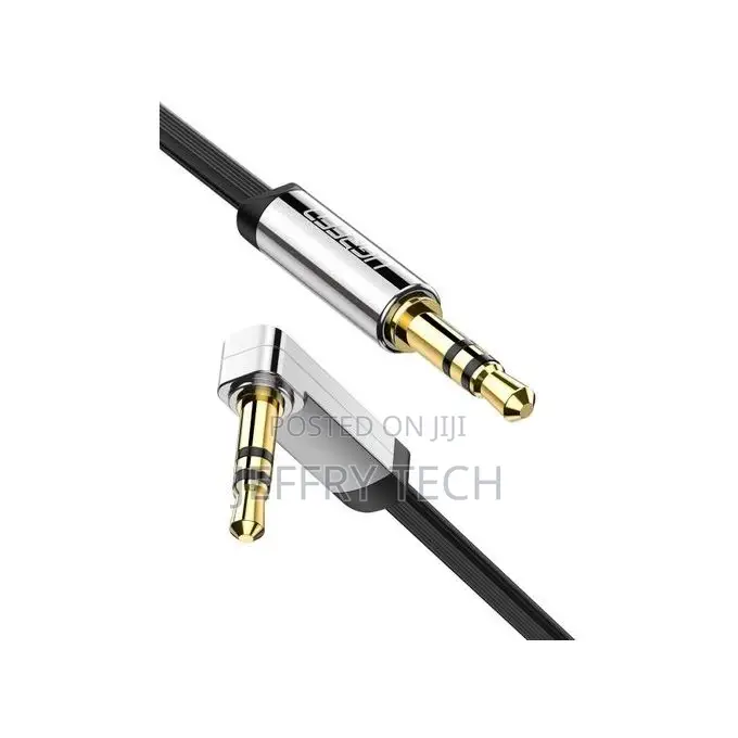 Ugreen Flat Right Angle 3.5mm Male to Male Aux Cable