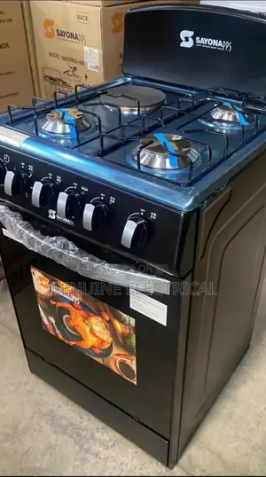 Sayona 3g+1e Cooker With Gas Oven
