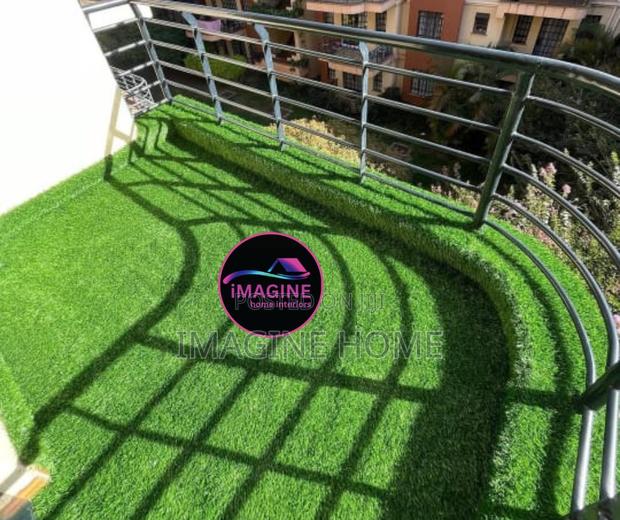 Balcony Green Grass Carpet Decoration