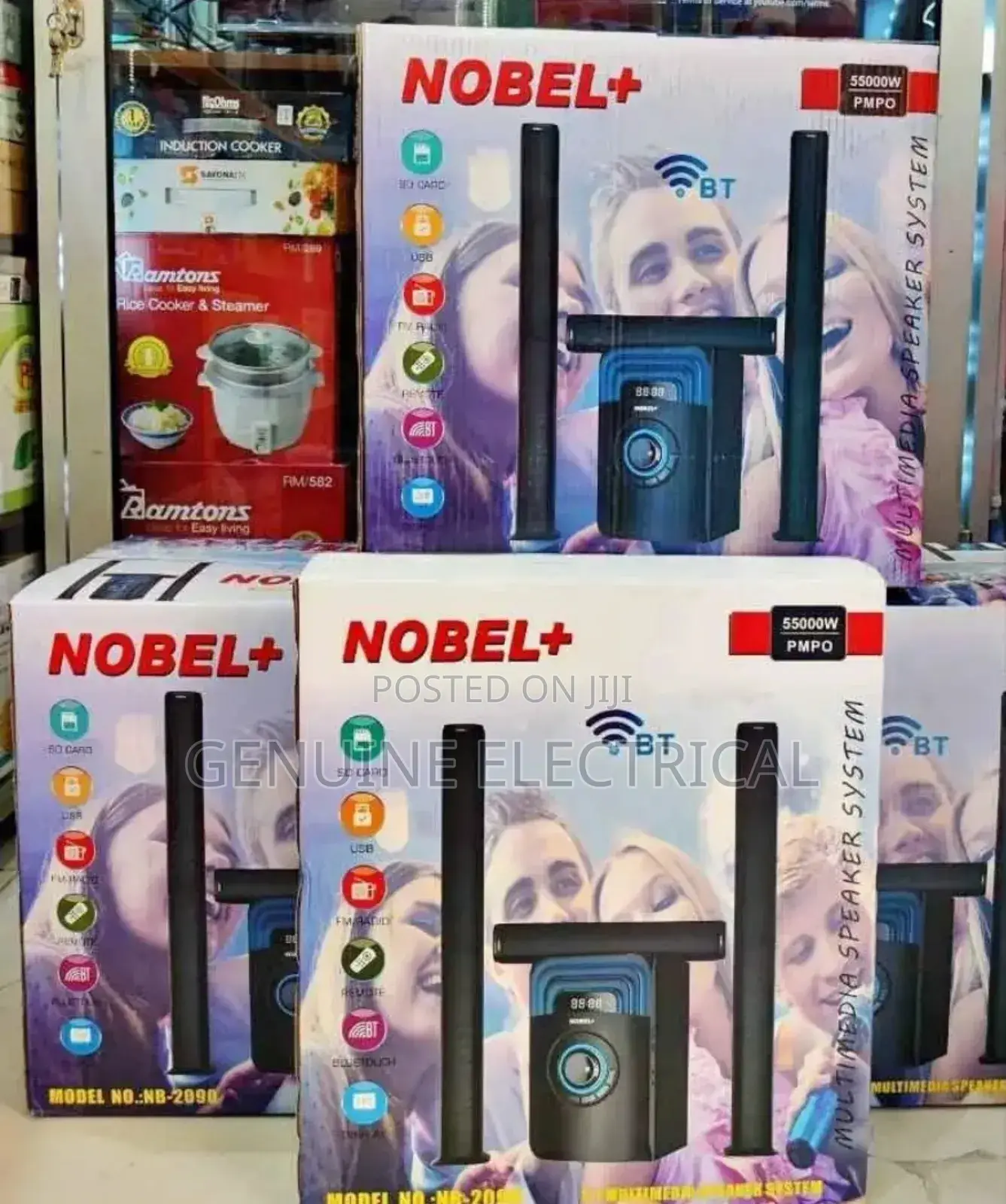 Nobel Plus Nb-2090 Subwoofer 55,000w