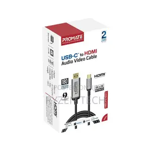 Promate X (60hz) Usb-C to Hdmi 2.0 Audio Video Cable