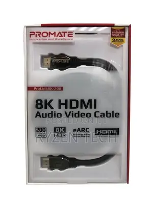 Promate at 60hz Hdmi 2.1 Cable 2m
