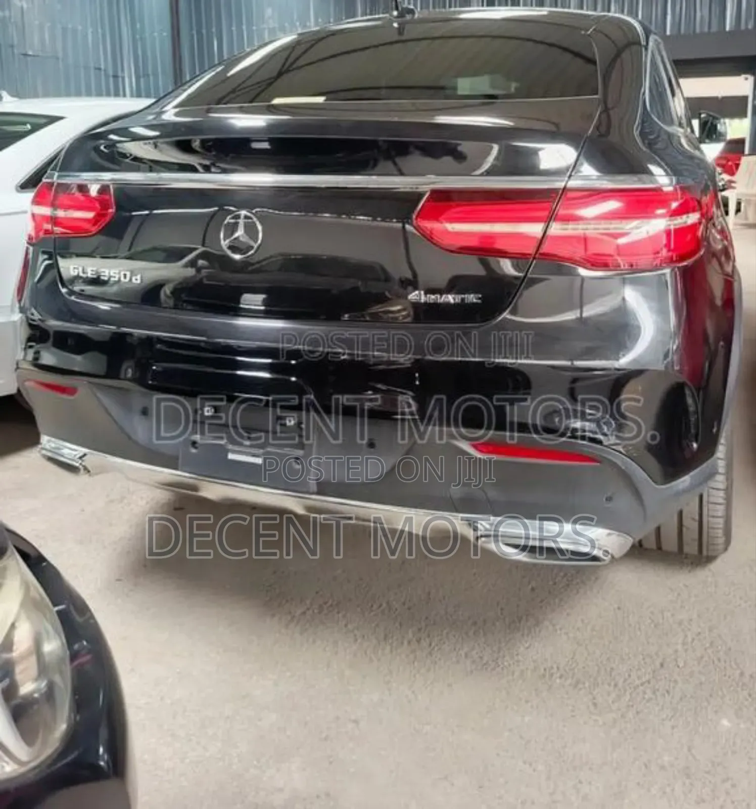 Mercedes-Benz GLE-Class GLE 350d 4MATIC 2019 Black