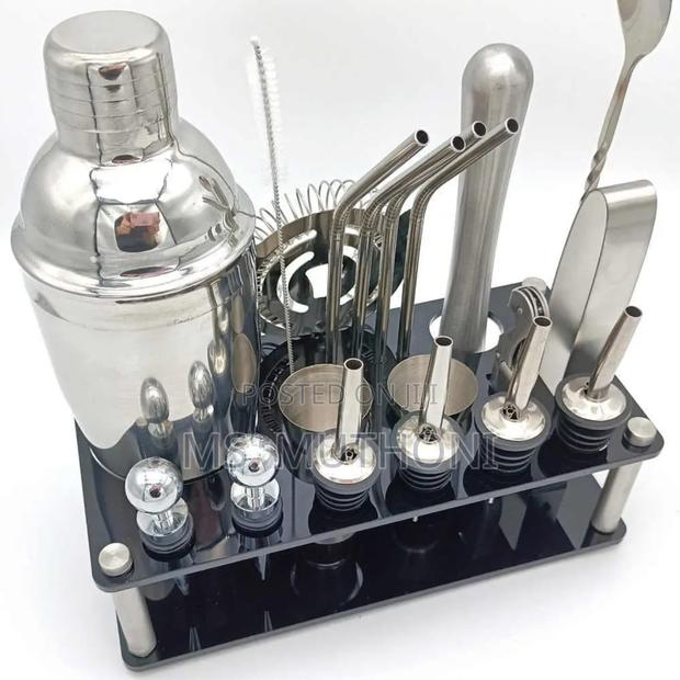 20pcs Stainless Cocktail Set Shaker Mixer - main view