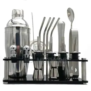 20pcs Stainless Cocktail Set Shaker Mixer