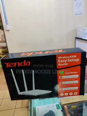 Tenda 300mbps Wireless Router With Superior Chip