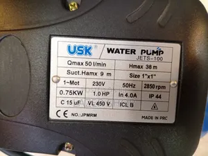38m Usk Boaster Pump