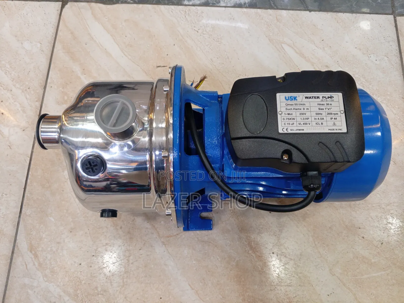 38m Usk Boaster Pump