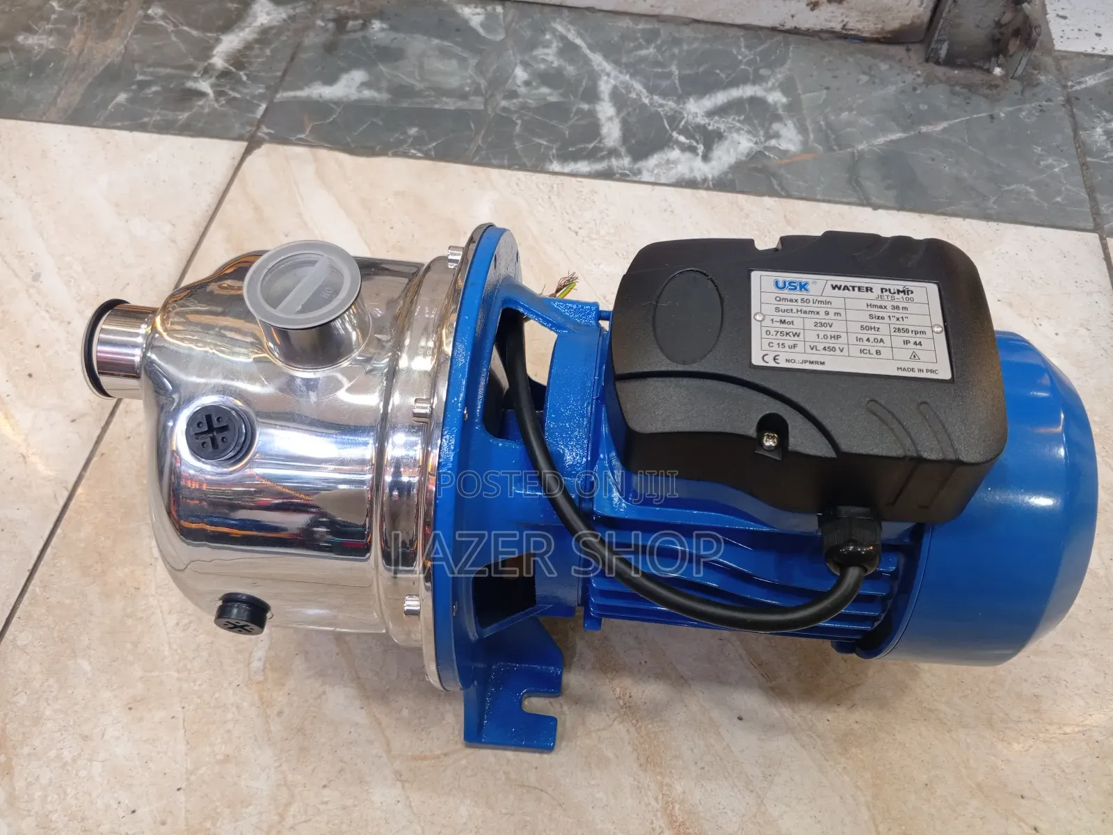 38m Usk Boaster Pump