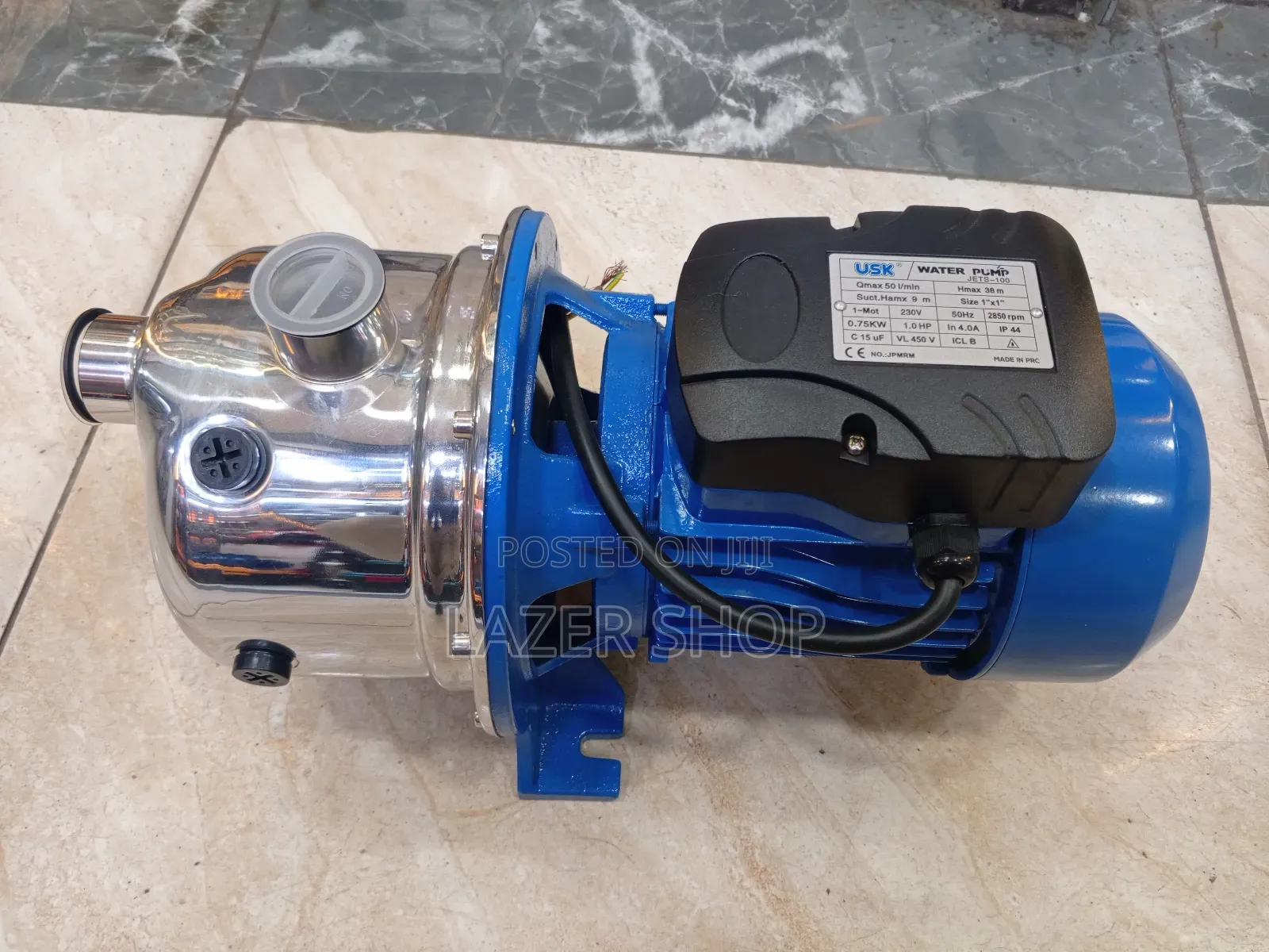 38m Usk Boaster Pump