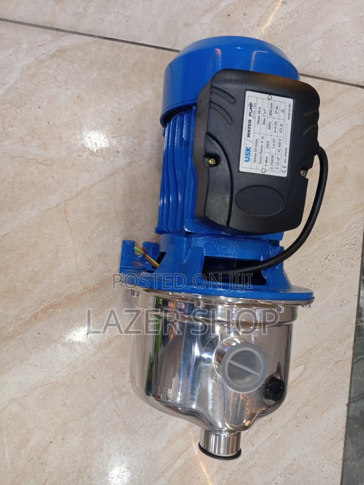 38m Usk Boaster Pump