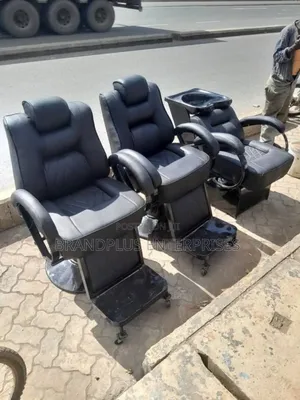 Barbershop Seat And Sink Set