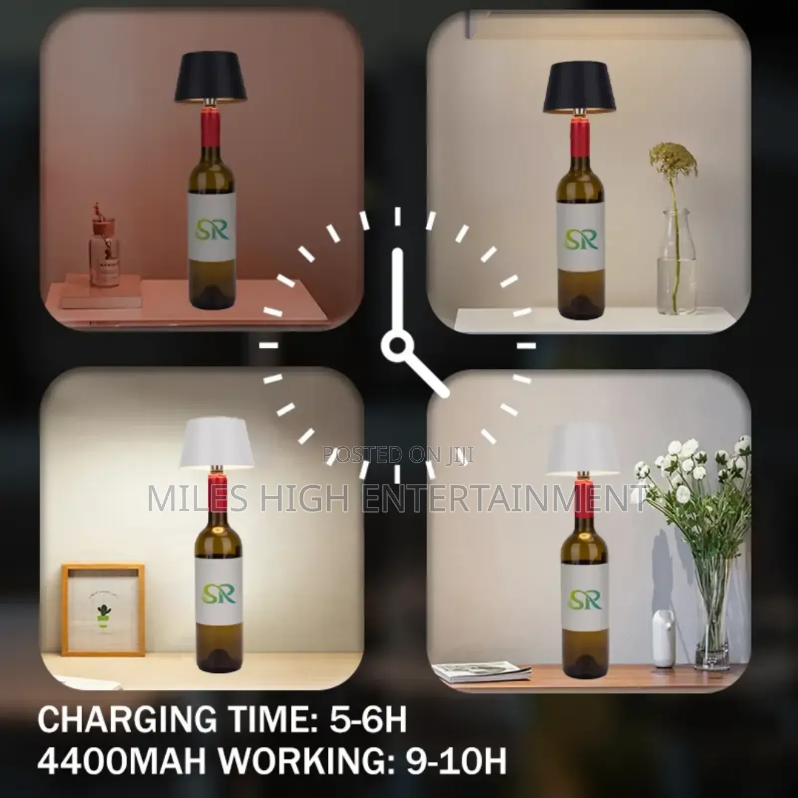 Modern Bottle Table Lamp