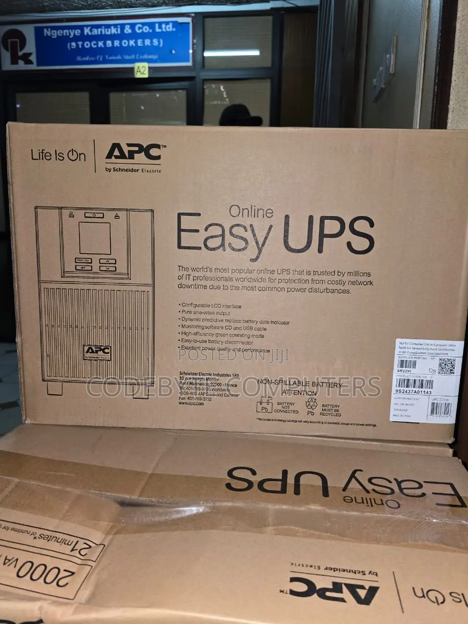 Apc Easy Ups on-Line SRV 2000va 230v Srv2ki