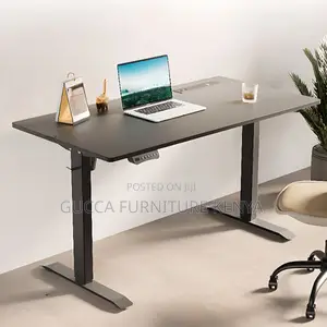 Office Tables: Power Source Electric Height Adjustable Desk