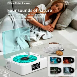 Vintage Bluetooth Player With Led