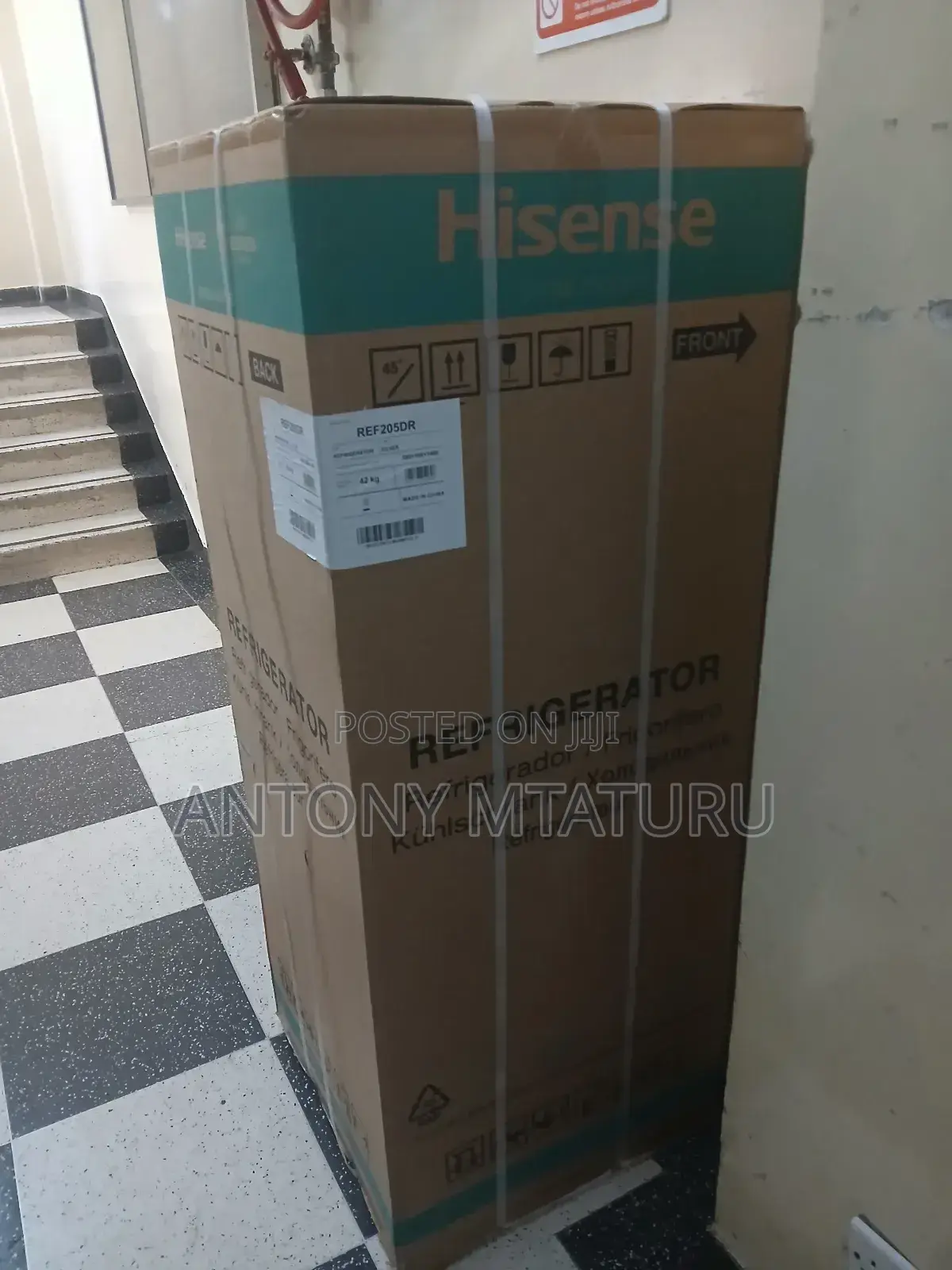 Hisense Double Door Fridge 205l Ref205dr