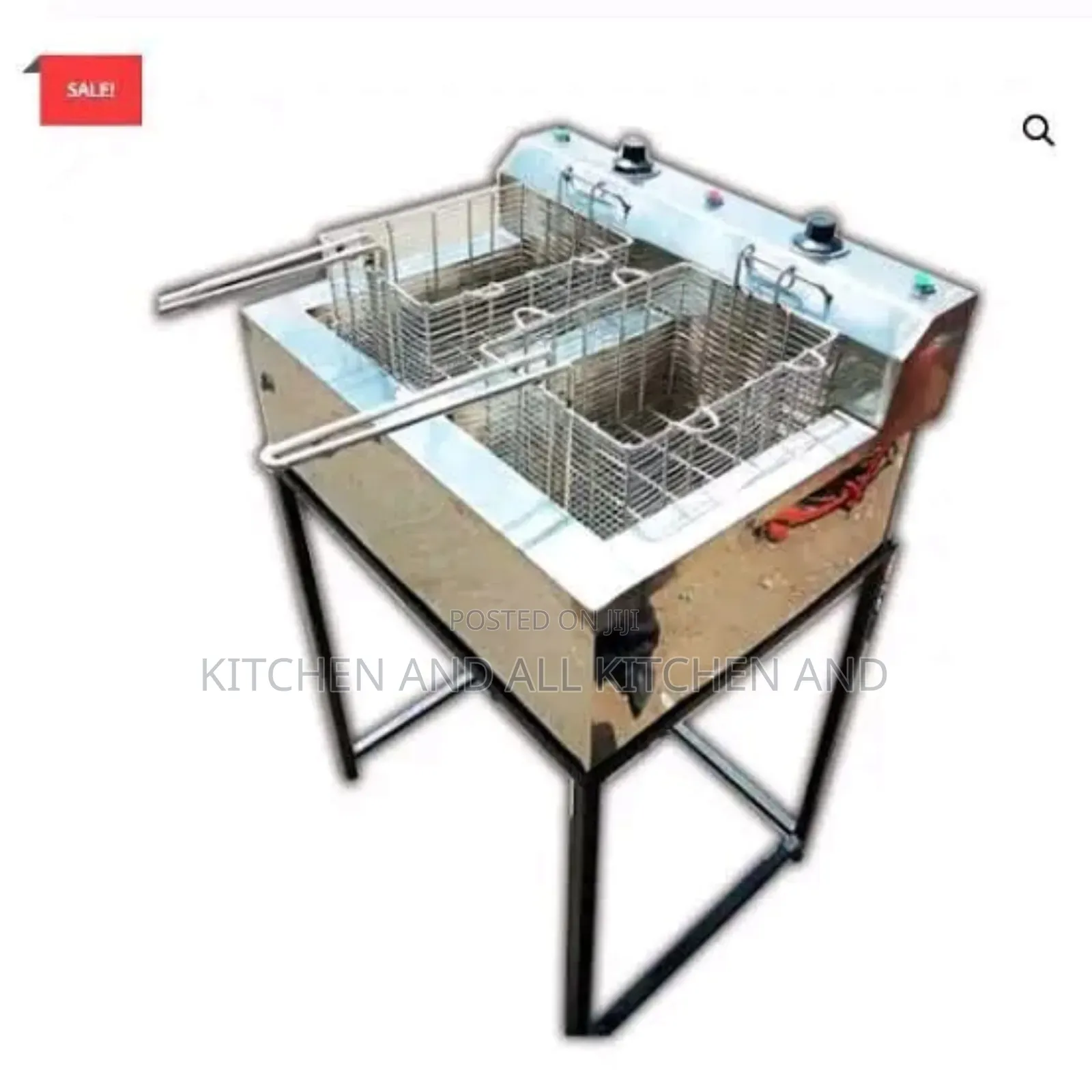 Stainless Steel Elegant Deep Fryer. 