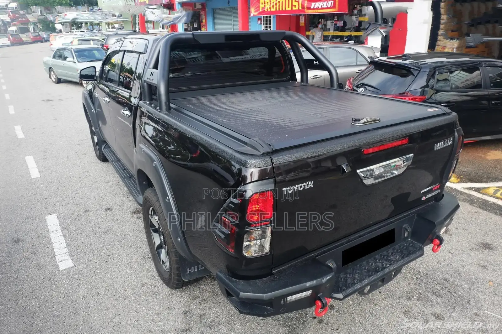 Isuzu D-Max Durable Rear Cover Retractable Truck Bed Cover
