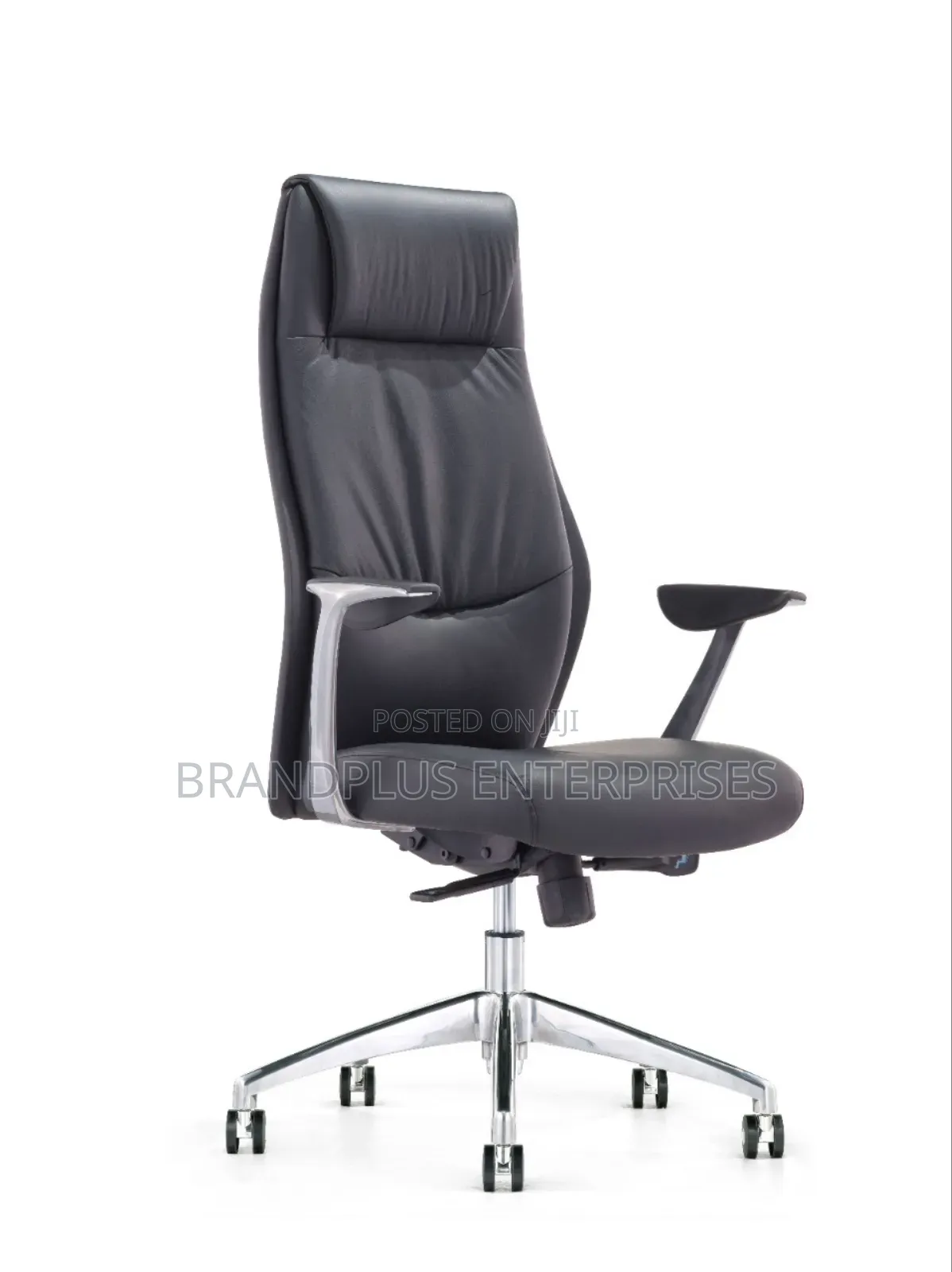 Ergonomic Leather Office Seat