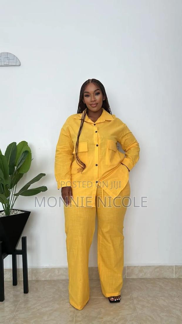 Linen Two Piece Set. - thumbnail 3