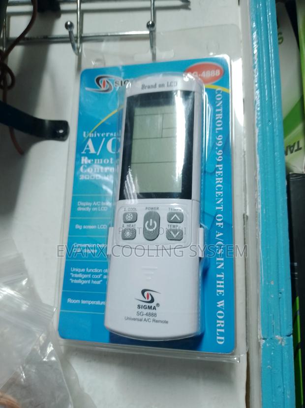 Universal Ac Remote - main view