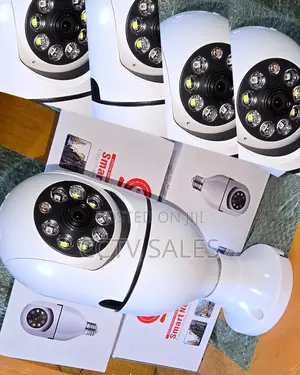 Wireless CCTV Bulb Camera 360 Degrees Smart Lights