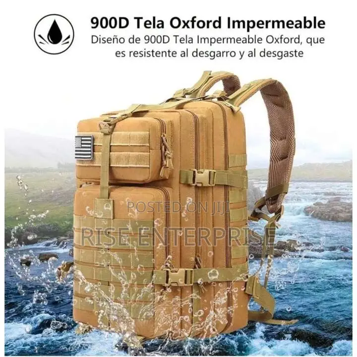 50l Tactical Waterproof Backpack for Outdoor Hiking/Camping