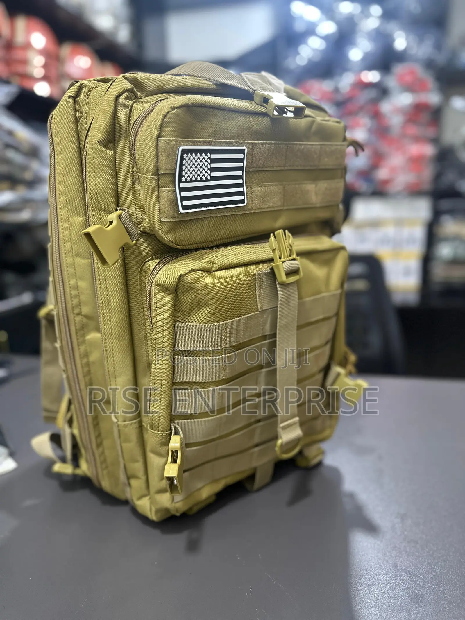 50l Tactical Waterproof Backpack for Outdoor Hiking/Camping