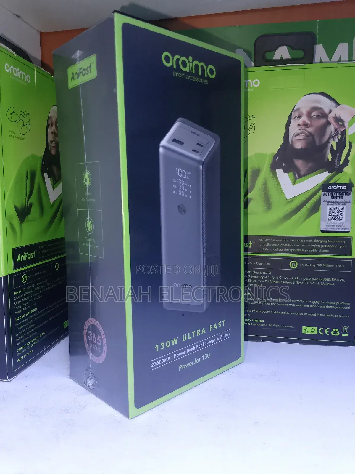 Laptop Powerbank.130 Watts,27600 Mah, Led Digital Display