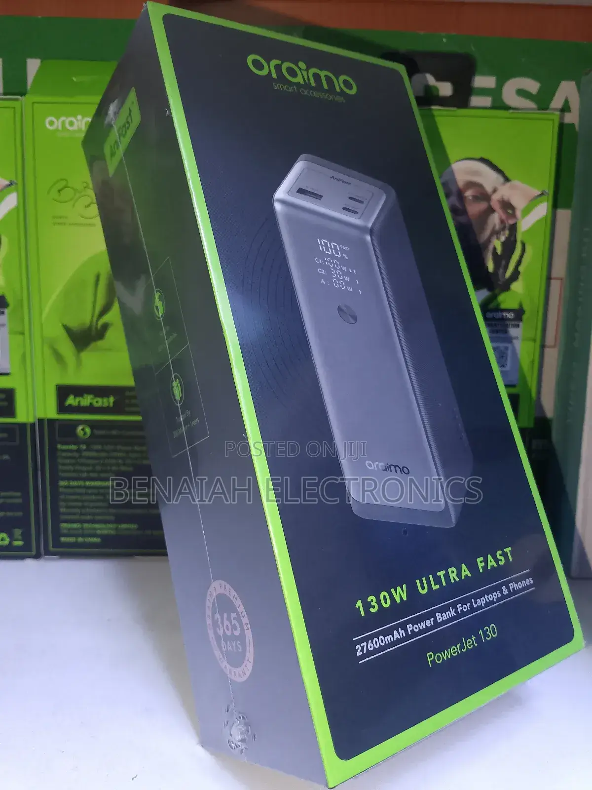 Laptop Oraimo Powerbank (Ultra Fast)27600 Mah 130 Watts