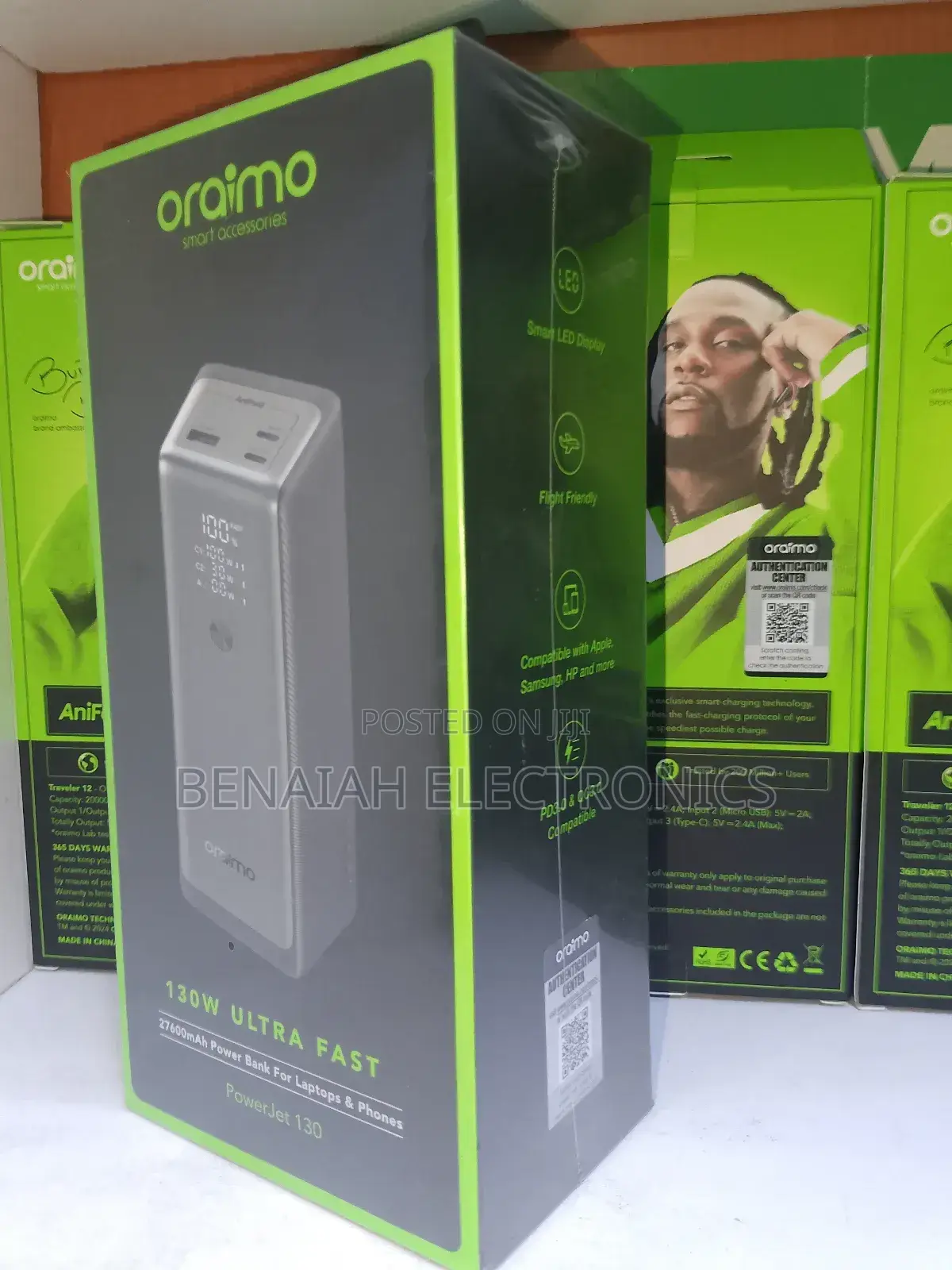 Laptop Oraimo Powerbank (Ultra Fast)27600 Mah 130 Watts