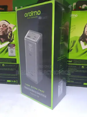 Laptop Oraimo Powerbank 27600mah,130 Watts.Free Usb-C Cable